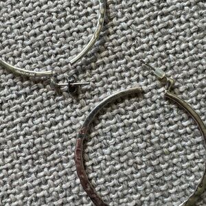 Silpada 925 Silver Hoop Earrings